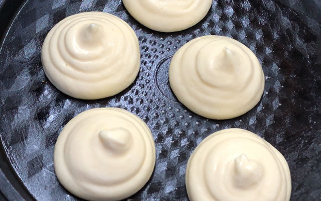 用平底鍋煎舒芙蕾