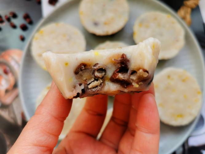 紅豆桂花年糕材料