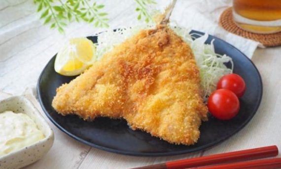 竹莢魚料理