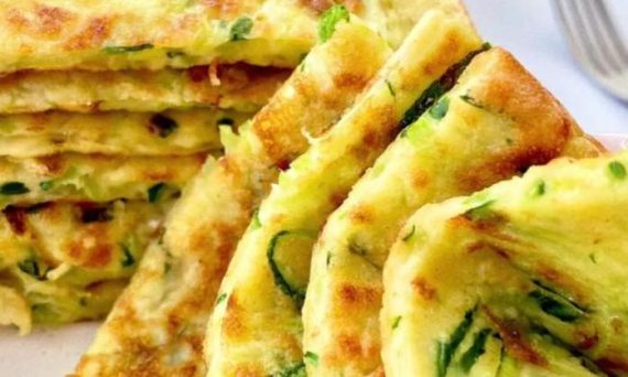 脆皮粉漿蛋餅做法